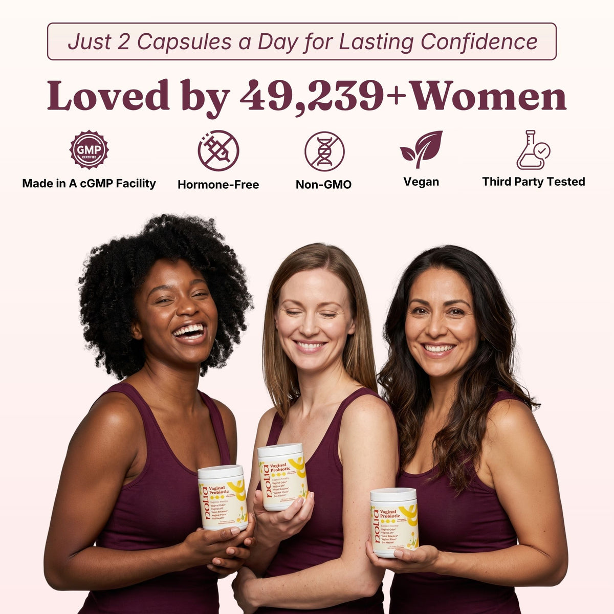 Vaginal Biofilm Probiotic Capsules